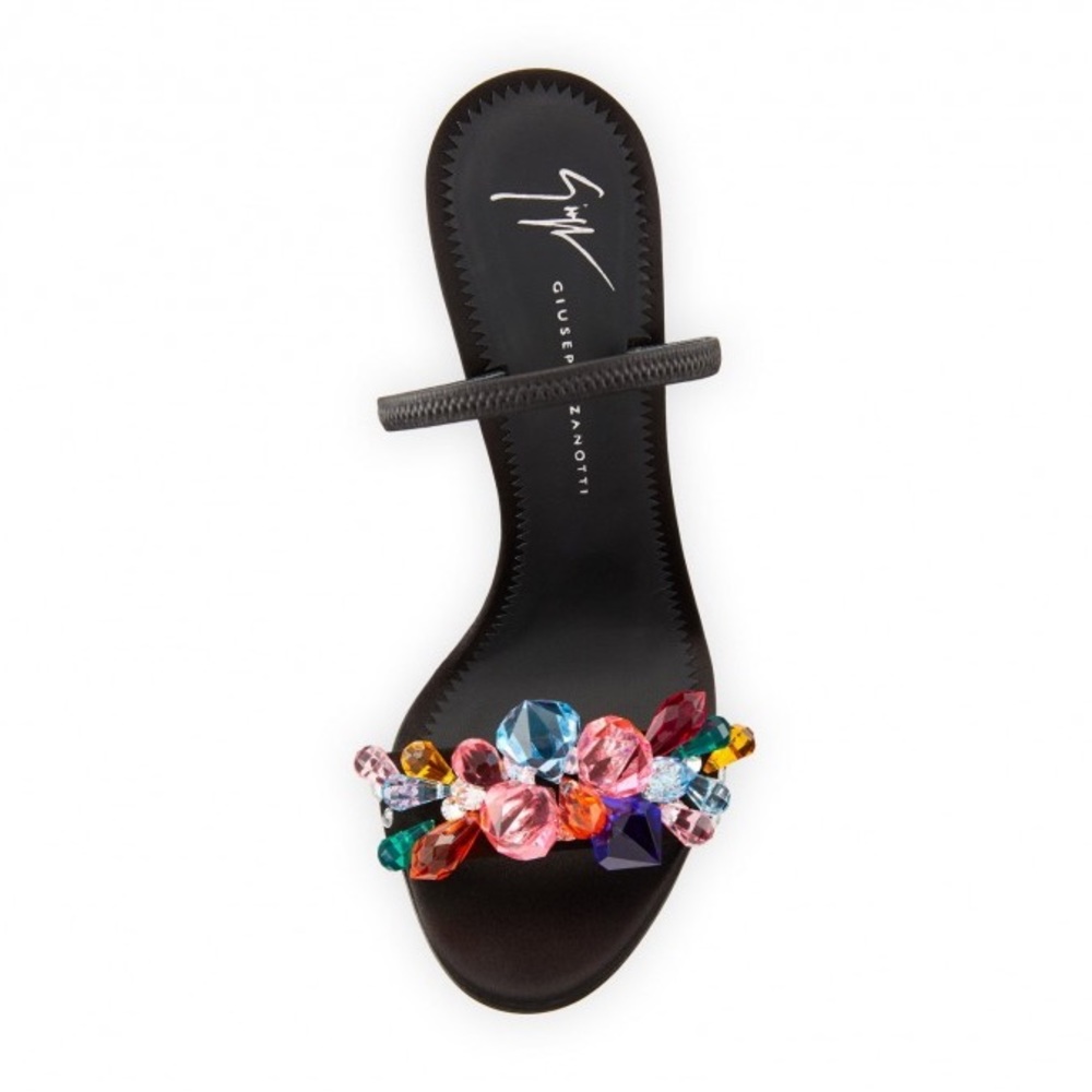 SOLD 🔴 GIUSEPPE ZANOTTI Blinda SS18 multicolor jewel encrusted sandal